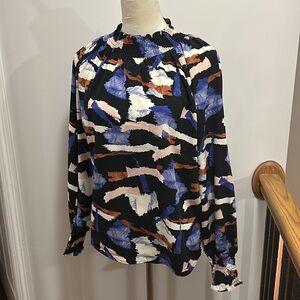 Geometric print blouse from Nine West size Large